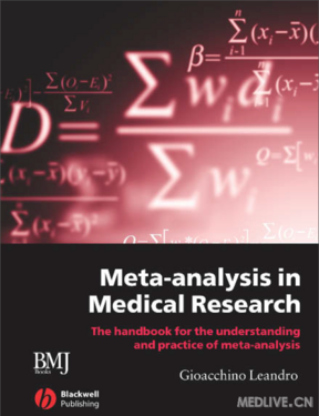 【分享电子书】医学研究中的mata分析--原文+